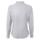Premier Womens/Ladies Poplin Long Sleeve Blouse / Plain Work Shirt Lime 18