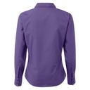 Premier Womens/Ladies Poplin Long Sleeve Blouse / Plain Work Shirt Pink Work Shirt