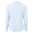 Premier Womens/Ladies Poplin Long Sleeve Blouse / Plain Work Shirt Pink Work Shirt