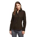 Premier Womens/Ladies Poplin Long Sleeve Blouse / Plain Work Shirt Pink Work Shirt