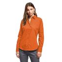 Premier Womens/Ladies Poplin Long Sleeve Blouse / Plain Work Shirt Pink Work Shirt