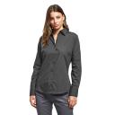 Premier Womens/Ladies Poplin Long Sleeve Blouse / Plain Work Shirt Turquoise 10