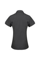 Premier Womens/Ladies Supreme Heavy Poplin Long Sleeve Work Shirt Black 8