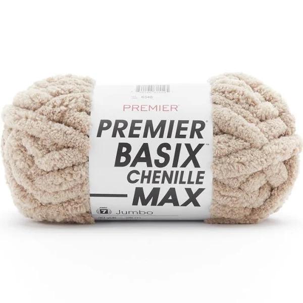 Premier Yarns Basix Chenille Max Yarn - Sand 200g