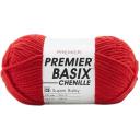 Premier Yarns Basix Chenille Yarn - Cherry 300g