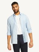 Premium Linen Shirt Blue XS