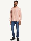 Premium Linen Shirt Pink XS