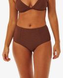 Premium Surf High Waister Good Coverage Bikini Bottom White 1000 / L