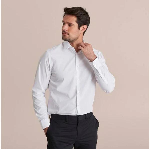 Preview Long Sleeve Business Shirt | White