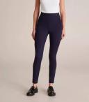 Preview Skinny Ponti Treggings | Black | Size 6