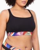 Pride Plus Size Bralette Black 1x