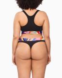Pride Plus Size Bralette Black 1x