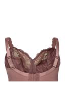 Prima Donna Madison Full Cup Bra Satin Taupe 14GG