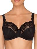 Primadonna Madison 0162121 Women's Black Size DD+ Support Bra