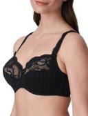 Primadonna Madison 0162121 Women's Black Size DD+ Support Bra