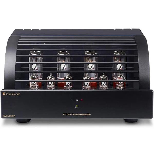 PrimaLuna Evo 400 Tube Power Amplifier (Stereo / Monoblock Switchable) - Black