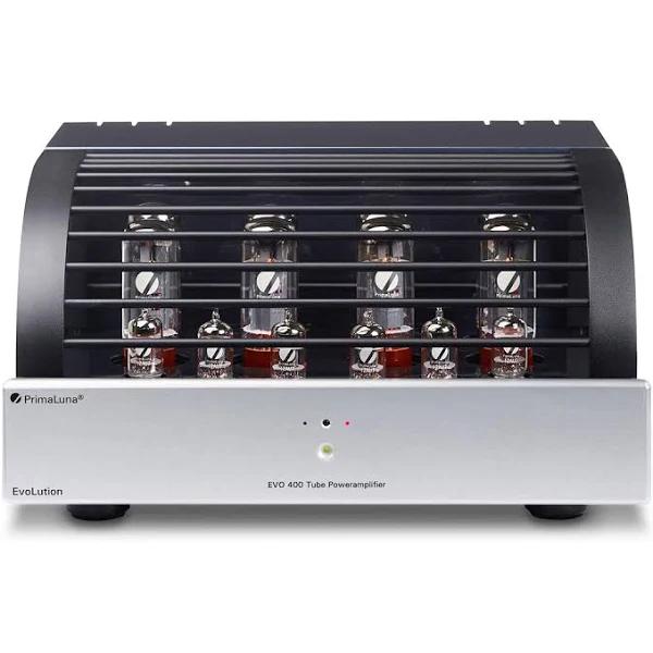PrimaLuna Evo 400 Tube Power Amplifier (Stereo / Monoblock Switchable) - Silver