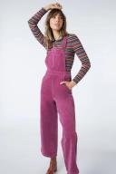 Princess Highway - Women's Casey Cord Overalls 18 / Pink