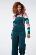 Princess Highway - Women's Casey Cord Overalls 18 / Pink