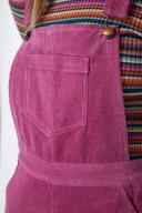 Princess Highway - Women's Casey Cord Overalls 18 / Pink
