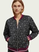 Printed Reversible Padded Bomber Jacket