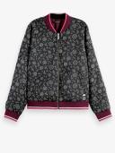Printed Reversible Padded Bomber Jacket