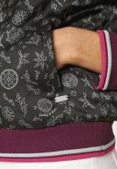 Printed Reversible Padded Bomber Jacket