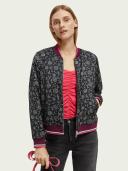 Printed Reversible Padded Bomber Jacket