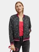 Printed Reversible Padded Bomber Jacket