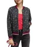 Printed Reversible Padded Bomber Jacket
