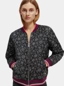 Printed Reversible Padded Bomber Jacket
