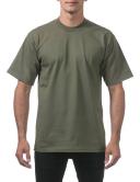 Pro Club Men's Heavy Weight Solid Crewneck Short Sleeve Shirt