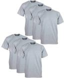 Pro Club Men's Heavy Weight Solid Crewneck Short Sleeve Shirt