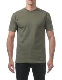 Pro Club Men's Heavyweight Cotton Short Sleeve Crew Neck T-Shirt, Yellow, X-Large