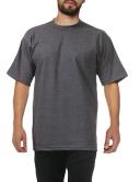 Pro Club Men's Heavyweight Cotton Short Sleeve Crew Neck T-Shirt, Yellow, X-Large