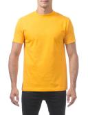 Pro Club Men's Heavyweight Cotton Short Sleeve Crew Neck T-Shirt, Yellow, X-Large