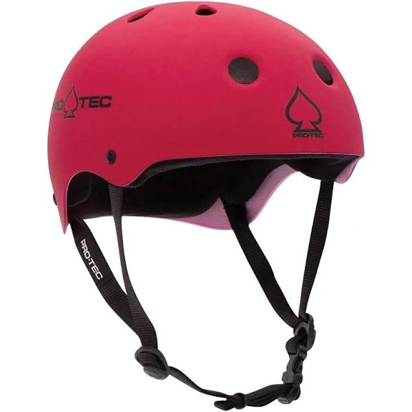 Pro Tec Classic Skate Helmet Matte Pink Size M