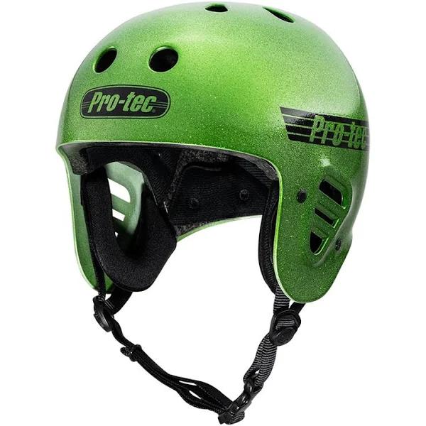 Pro-Tec Full Cut Certified Helmet - Candy Green Flake Small