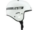 Pro-Tec Gloss White Fullcut Certified Skateboarding Helmet