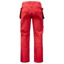 Projob Mens Cargo Trousers Red 34R