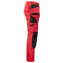 Projob Mens Cargo Trousers Red 34R