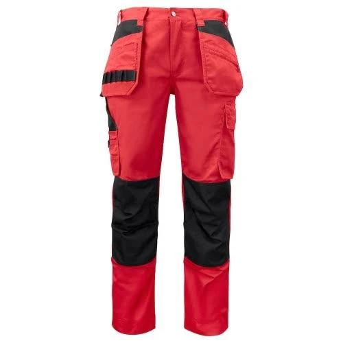 Projob Mens Cargo Trousers Red 42R