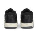 PUMA-180 Leather Unisex Sneakers in Black/Frosted Ivory/Shadow Gray, Size 6.5