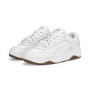 PUMA-180 Leather Unisex Sneakers in White/Gum, Size 12