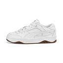 PUMA-180 Leather Unisex Sneakers in White/Gum, Size 7