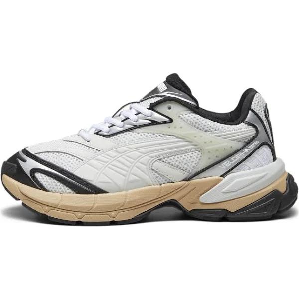 Puma Adult Mens Velophasis Technisch Lifestyle Sneakers Sedate Gray Cashew US 10