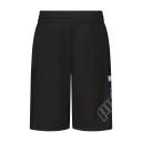 Puma Boy's Active Short Black Logo Amplified Interlock Essential Athletic Shorts XL