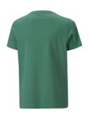 Puma-Boys Green Logo T-Shirt