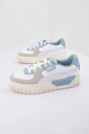 Puma Cali Dream Pastel Shoes White Light Grey Blue Women - 40