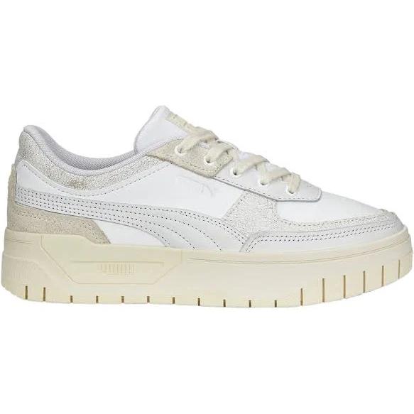 Puma Cali Dream Textured Neutral Sneakers in White